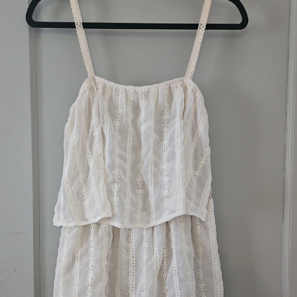 White Eyelet Sundress
